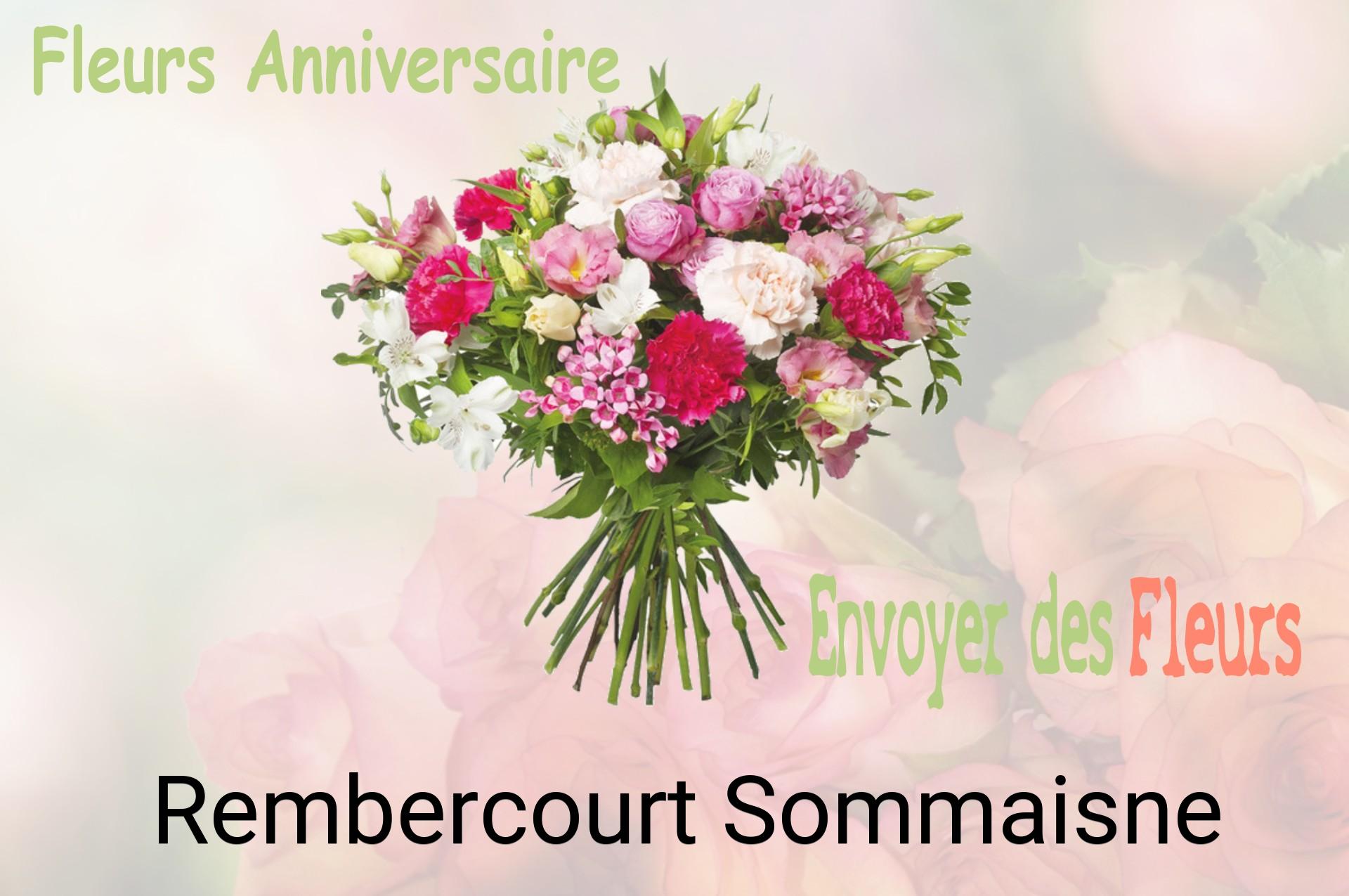 Bouquet de fleurs d’anniversaire livré à Rembercourt-Sommaisne