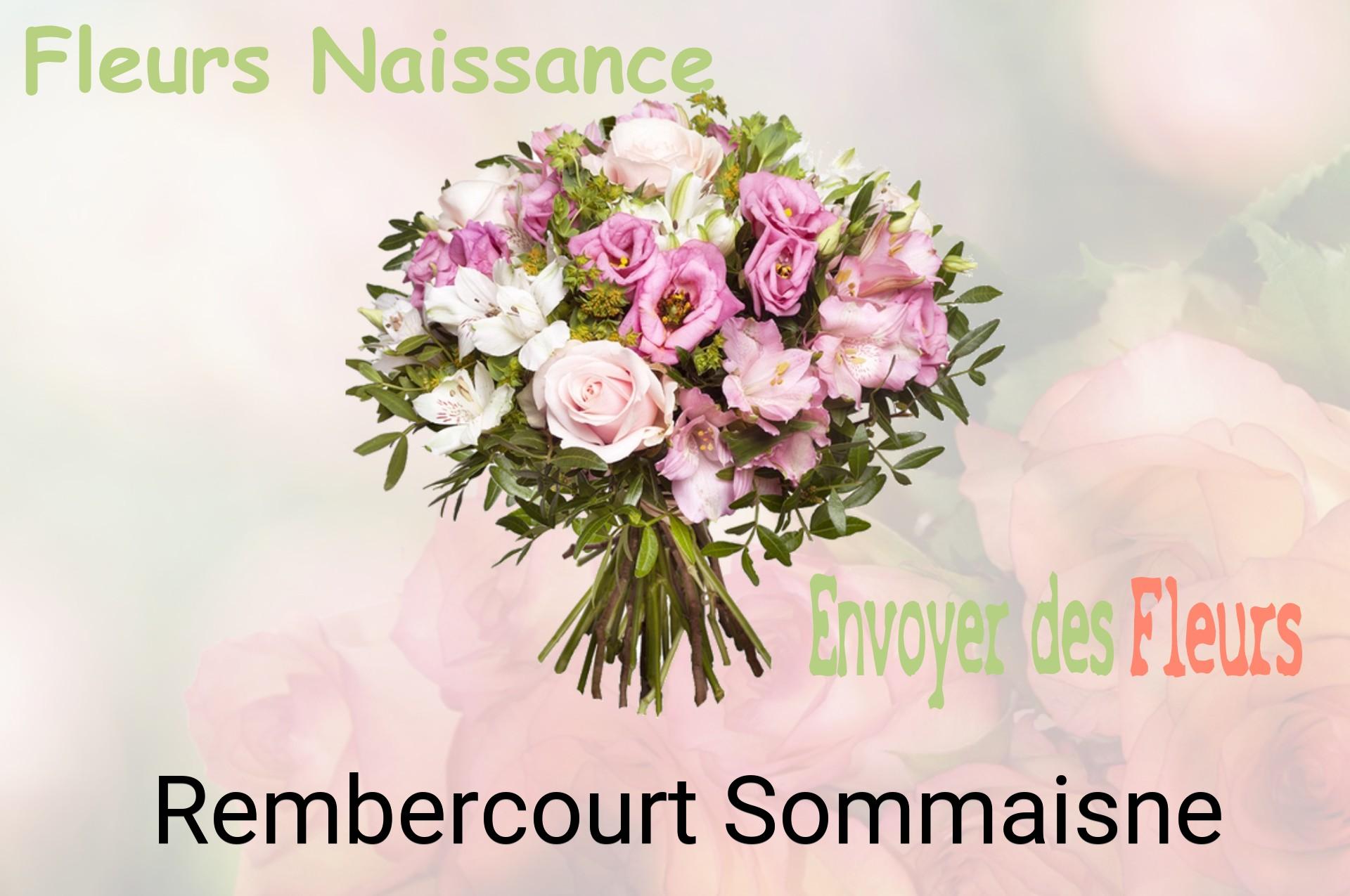 Bouquet de fleurs de naissance livré à Rembercourt-Sommaisne